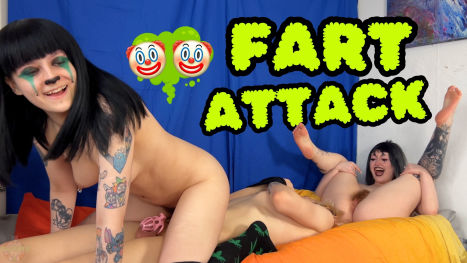 Double Clown Fart and Queef Attack