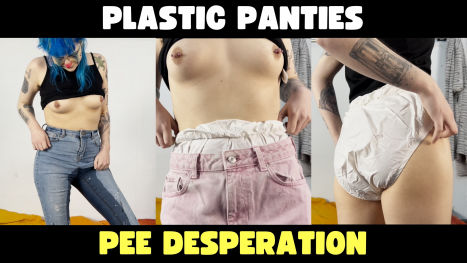 Plastic Panties Clown Desperate Denim Wetting