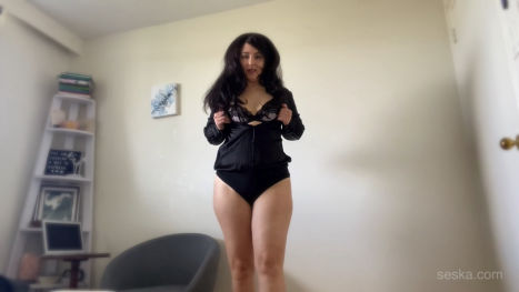Slutty Secretary Striptease