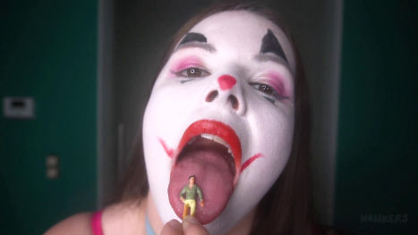 Clown Vore! Gently Eaten by a Giantess Clown