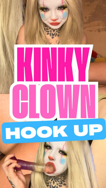 Your First Clown Girl Hookup: Anal Play POV