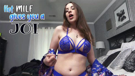 Hot milf gives you a JOI
