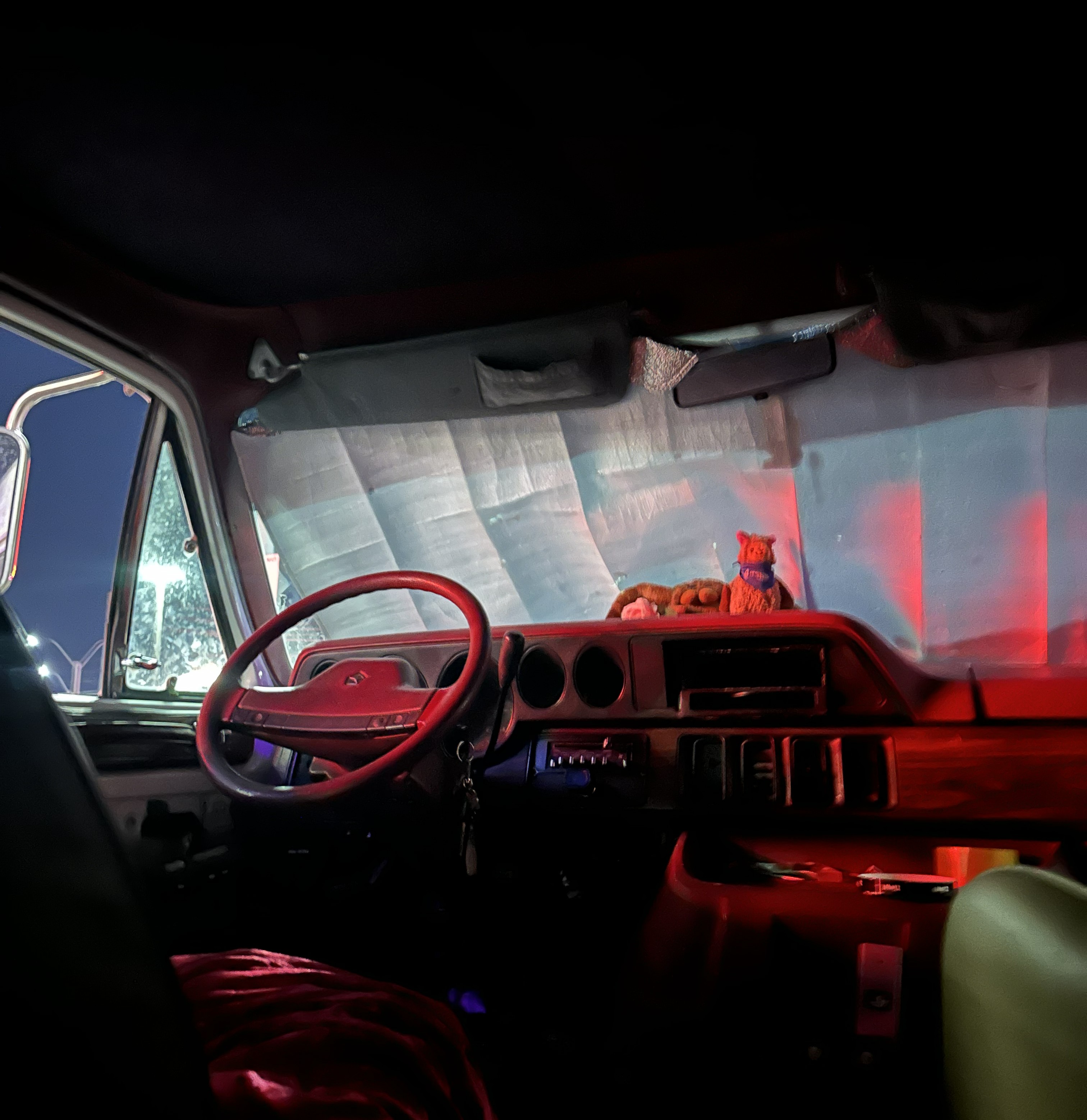 Gothic Heatwave: Van Life Seduction in Sin City