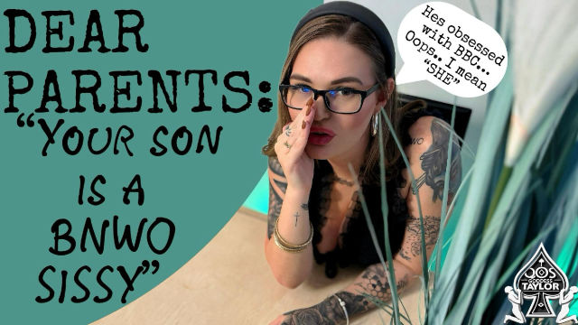 DEAR PARENTS : YOUR BOY IS A BBC BNWO SISSY