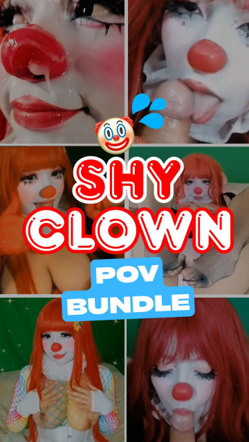 Shy Redhead Clown POV Compilation