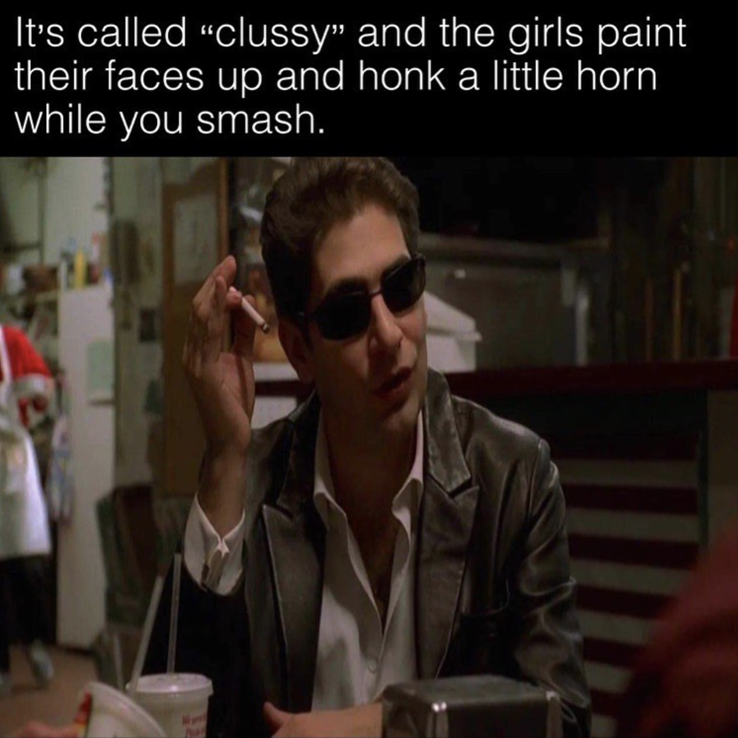 Christopher Moltisanti explains clussy