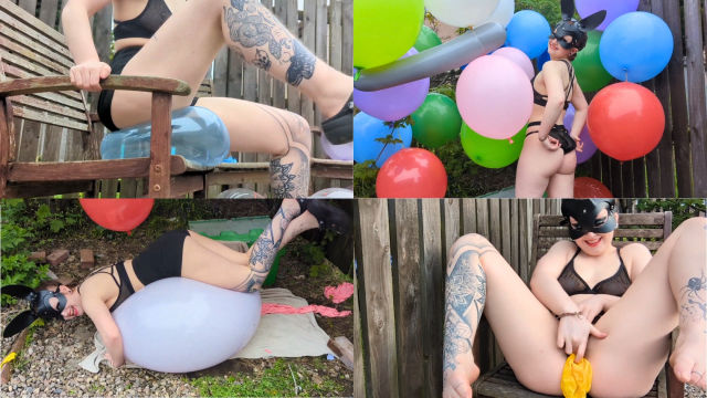 Huge Outdoor Multi-Pop Balloon Marathon
