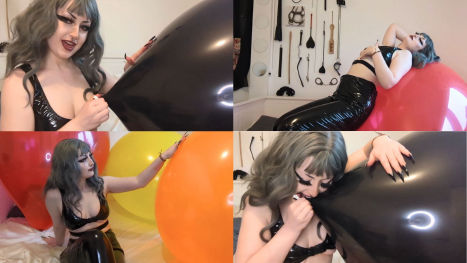 Mean PVC Looner Smokes And Pops Your 26 Inch Balloons