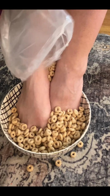 Pretty Toes & a Bowl of Cereal