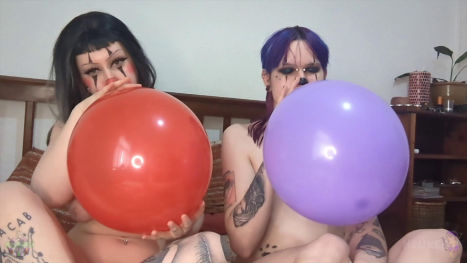 Popping a Balloon Virgin's Cherry